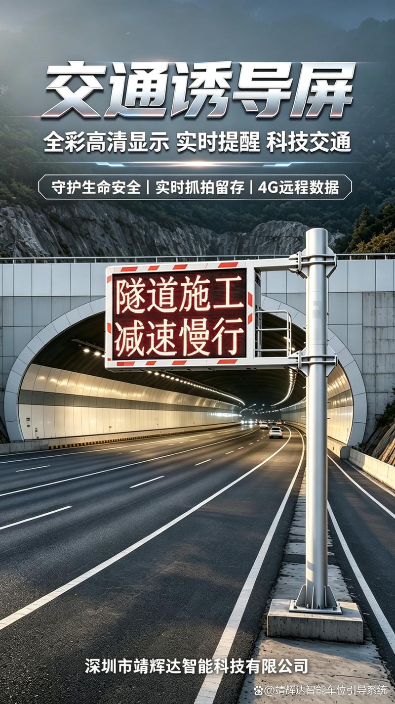 靖辉达智能全新一代AI智慧交通诱导屏 以硬核科技守护交通科技开发新纪元